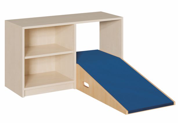 K Durchkrabbelschrank 3, mit Regal re./li., 2 Höhen